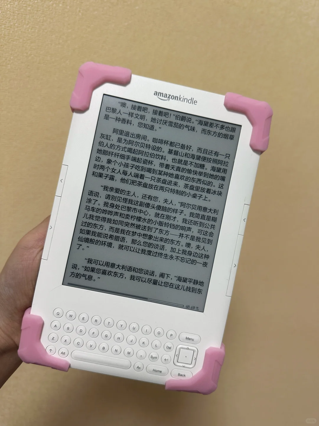 入了个瑕疵很多的kindle k3