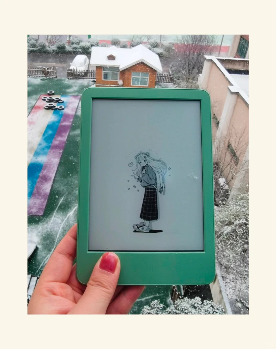 雪天和kindle更配哦~