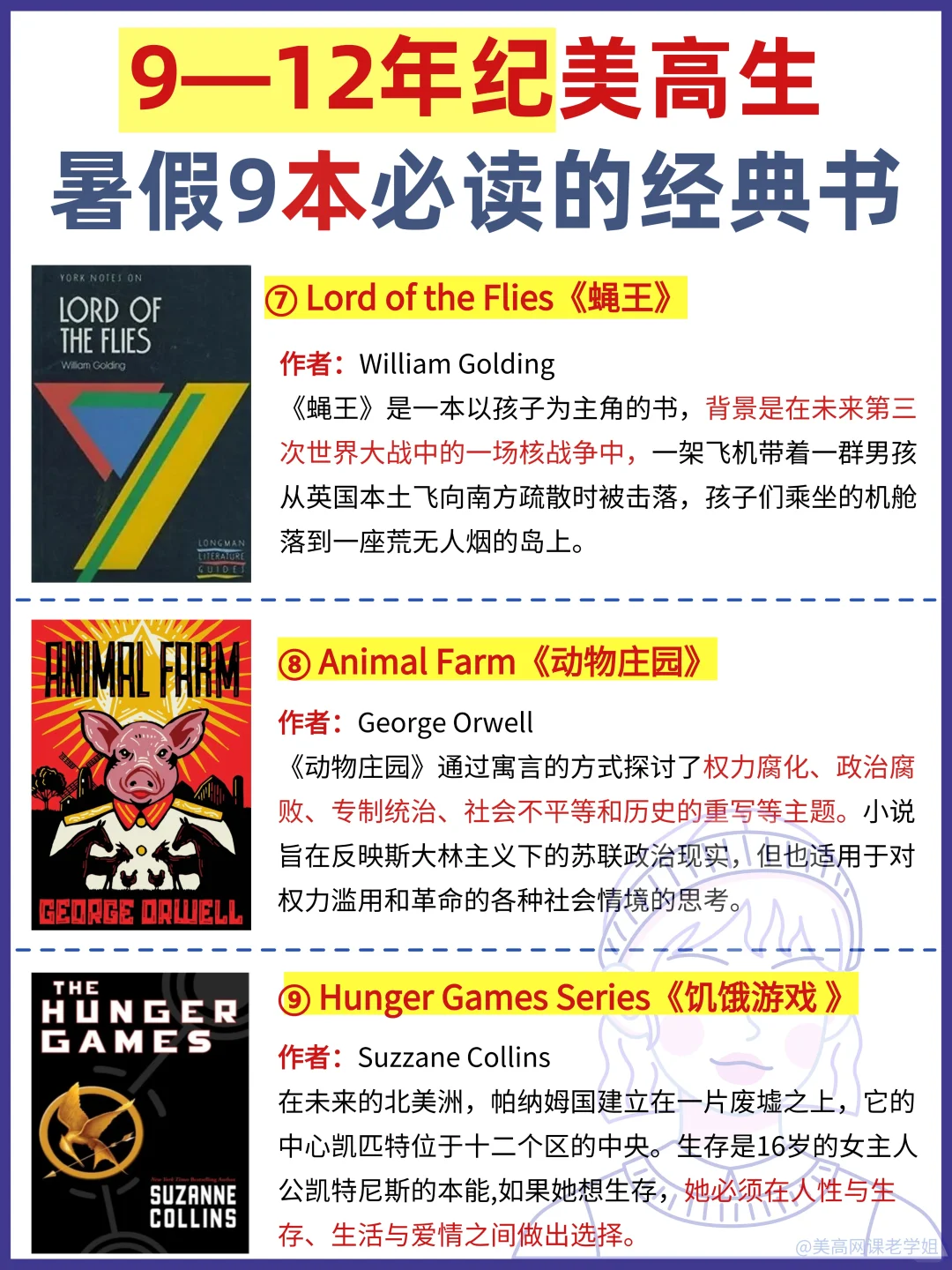 收藏！顶尖美高的9本必读书单！