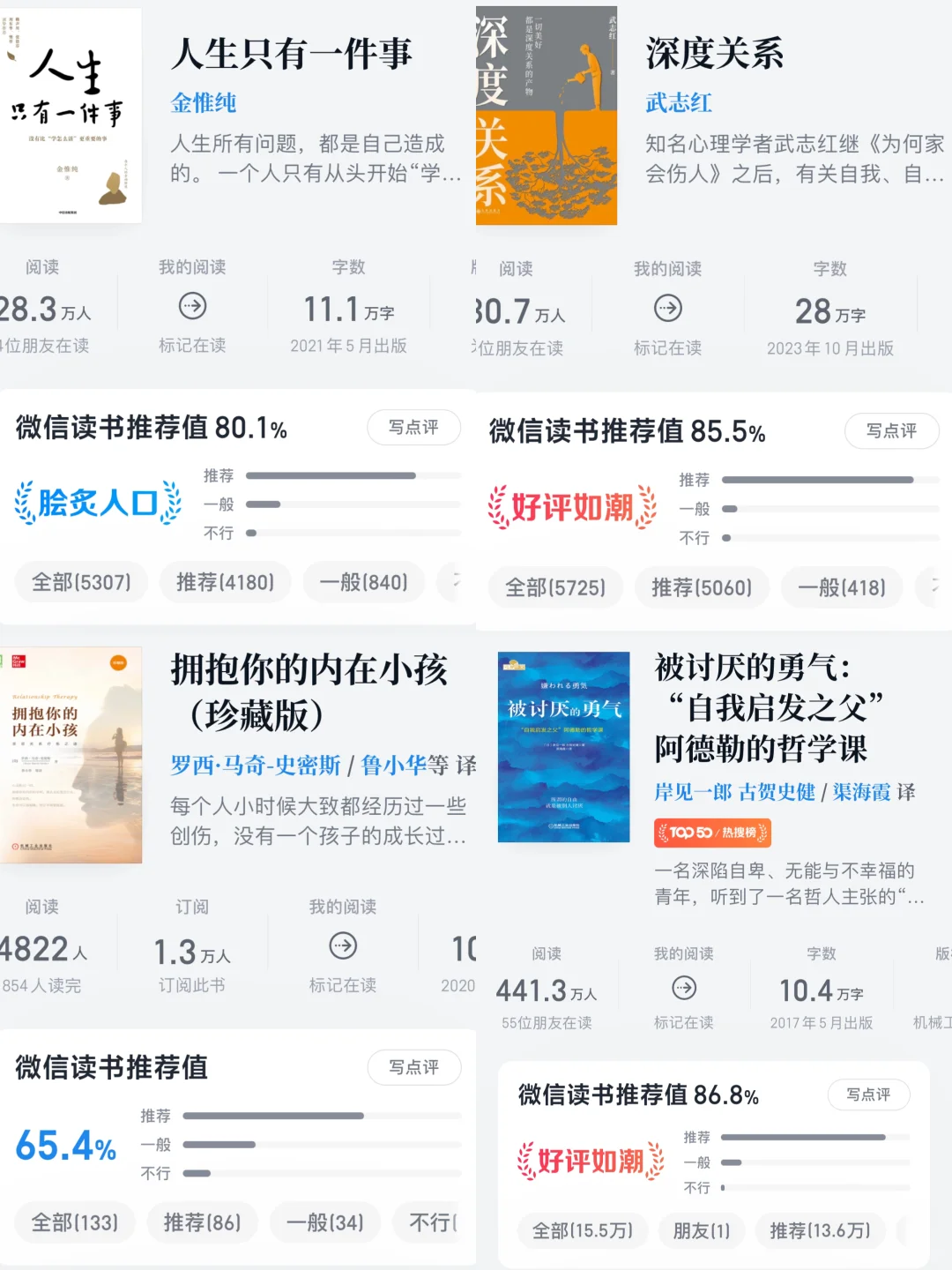 杨天真50本通透书单，2025下半年爆发式成长