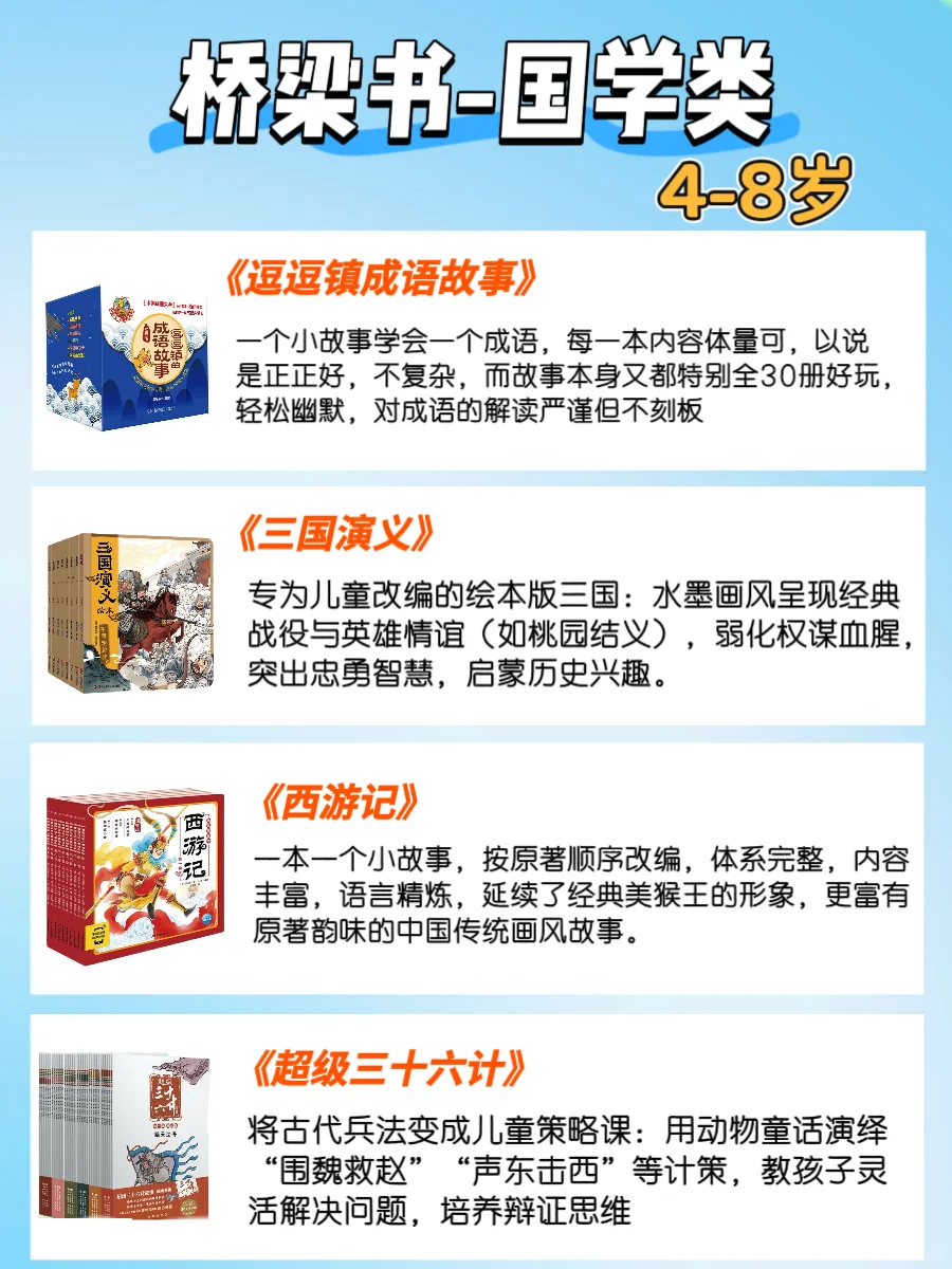 暑假桥梁书推荐🌈4-8岁闭眼入