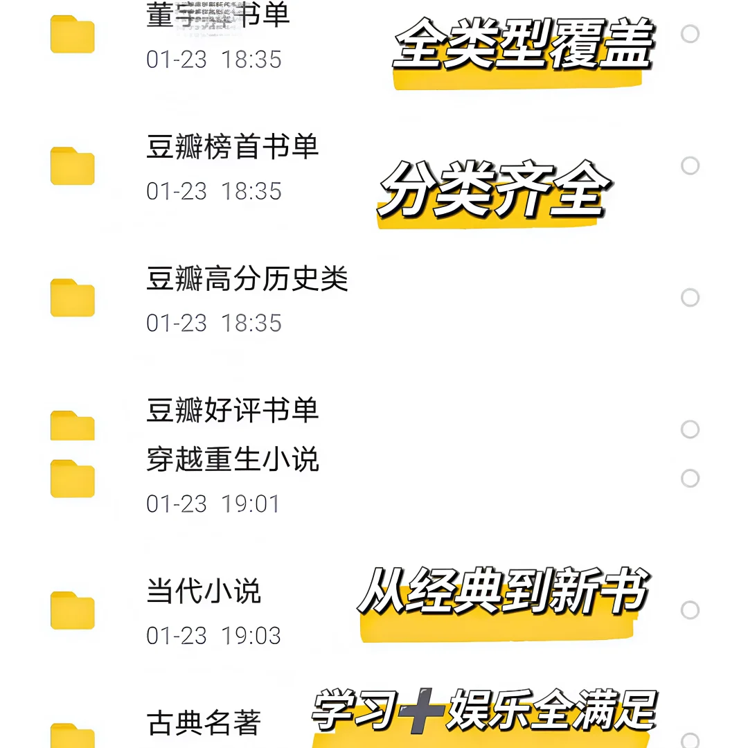 2025电子书资源库支持手机平板Kindle文石等