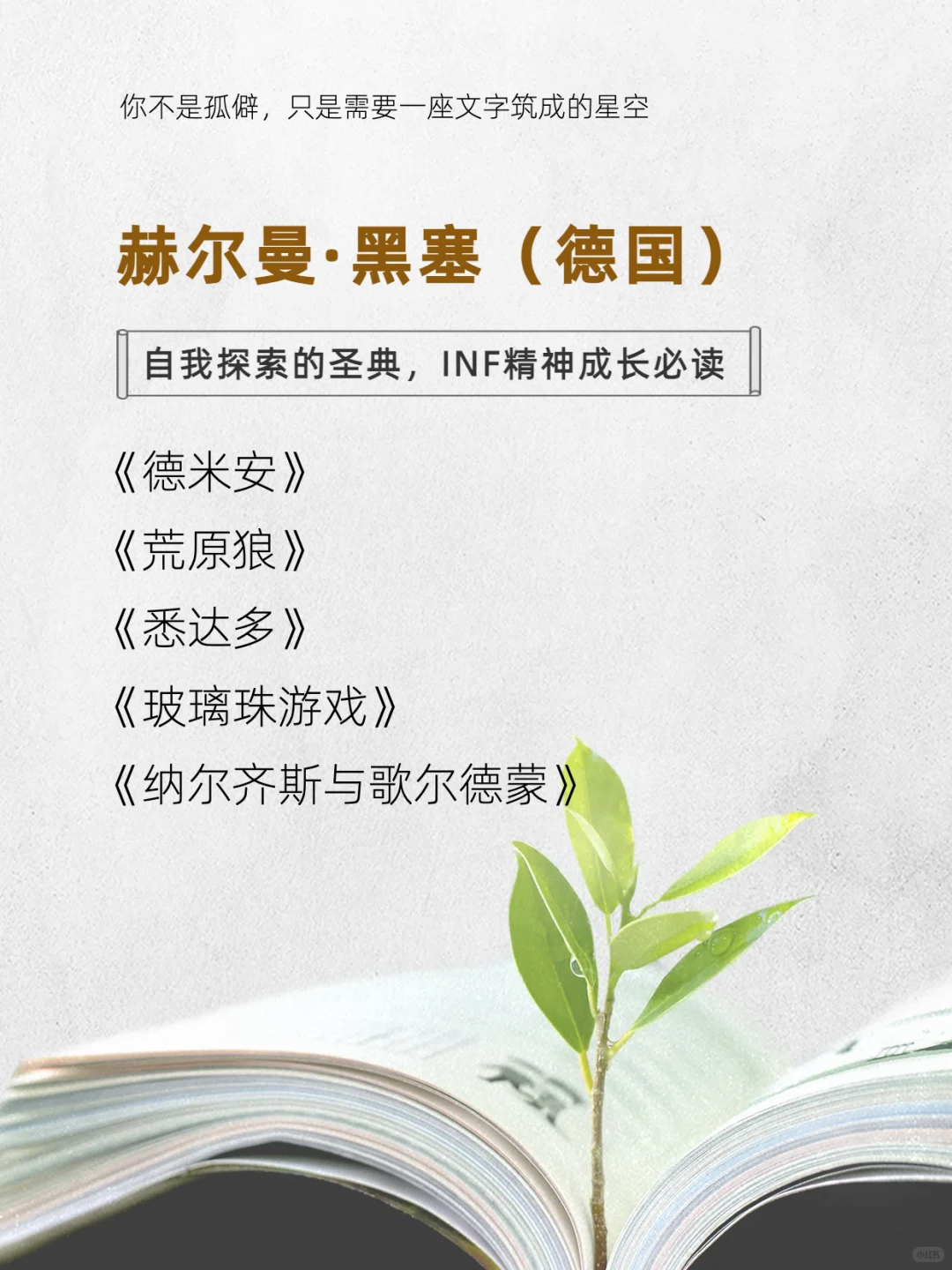 这8位作家的书，请infp往烂了读！！！
