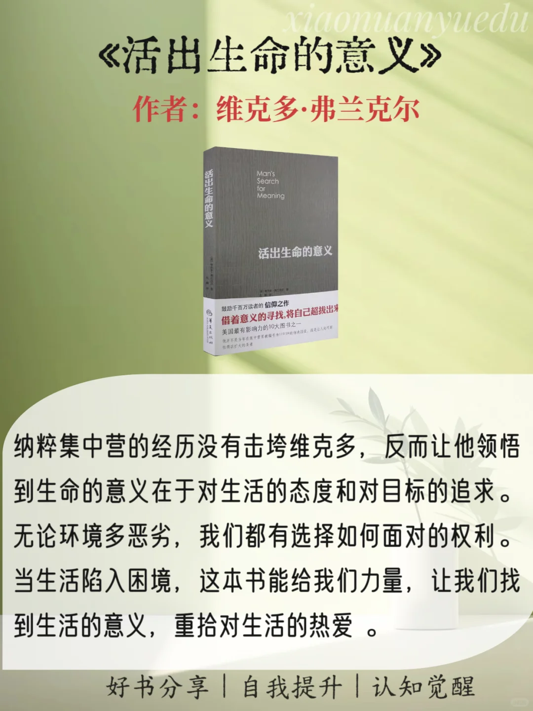 当你熬不下去的时候，请逼自己读完这6本书