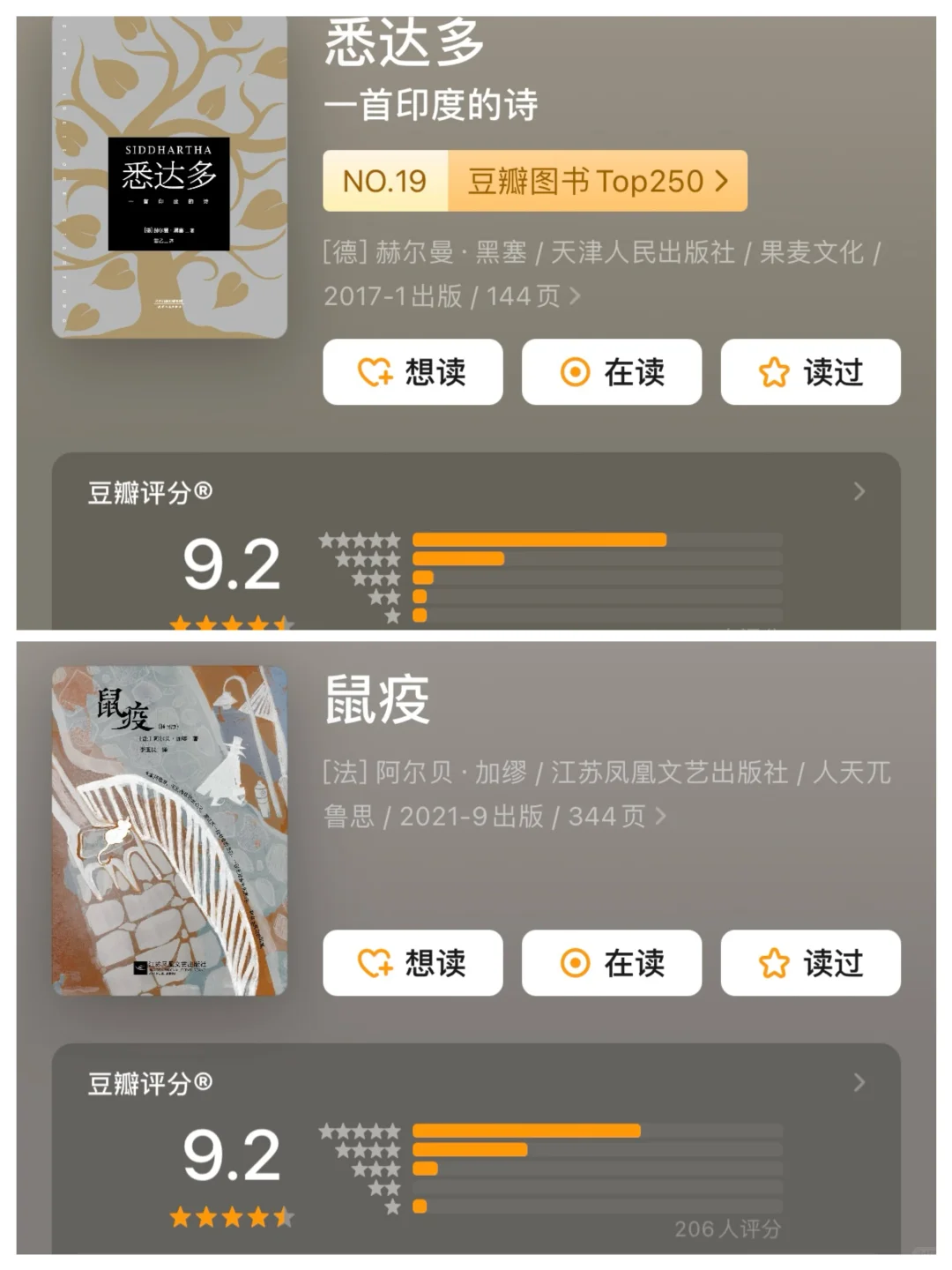 诺贝尔文学奖9.0高分作品，你都读过几本？