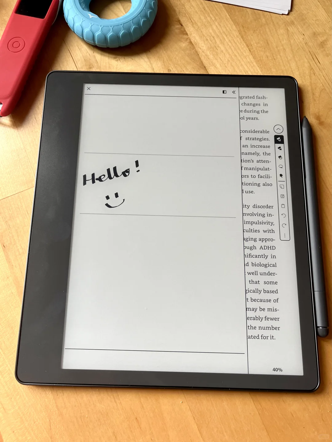 kindle scribe升级后非PDF也可直接手写啦