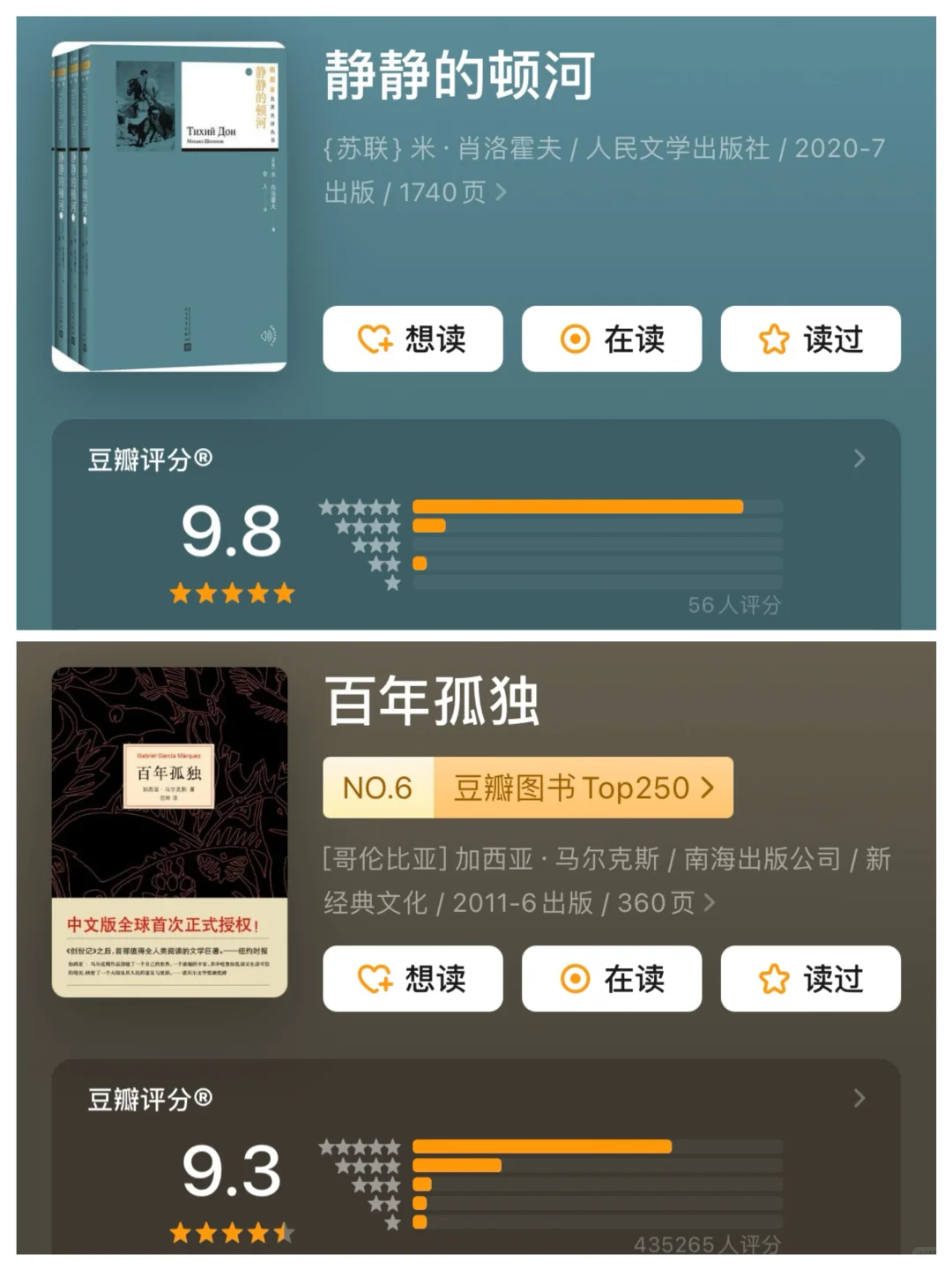 诺贝尔文学奖9.0高分作品，你都读过几本？