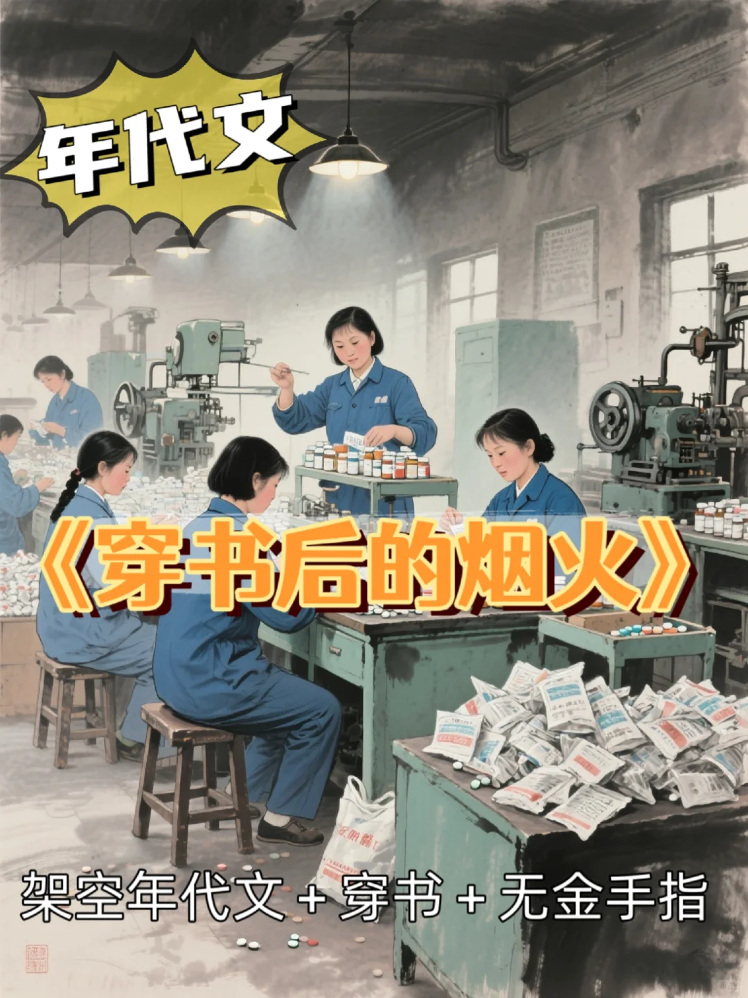 《穿书后的烟火》让我一口气读完还意犹未尽