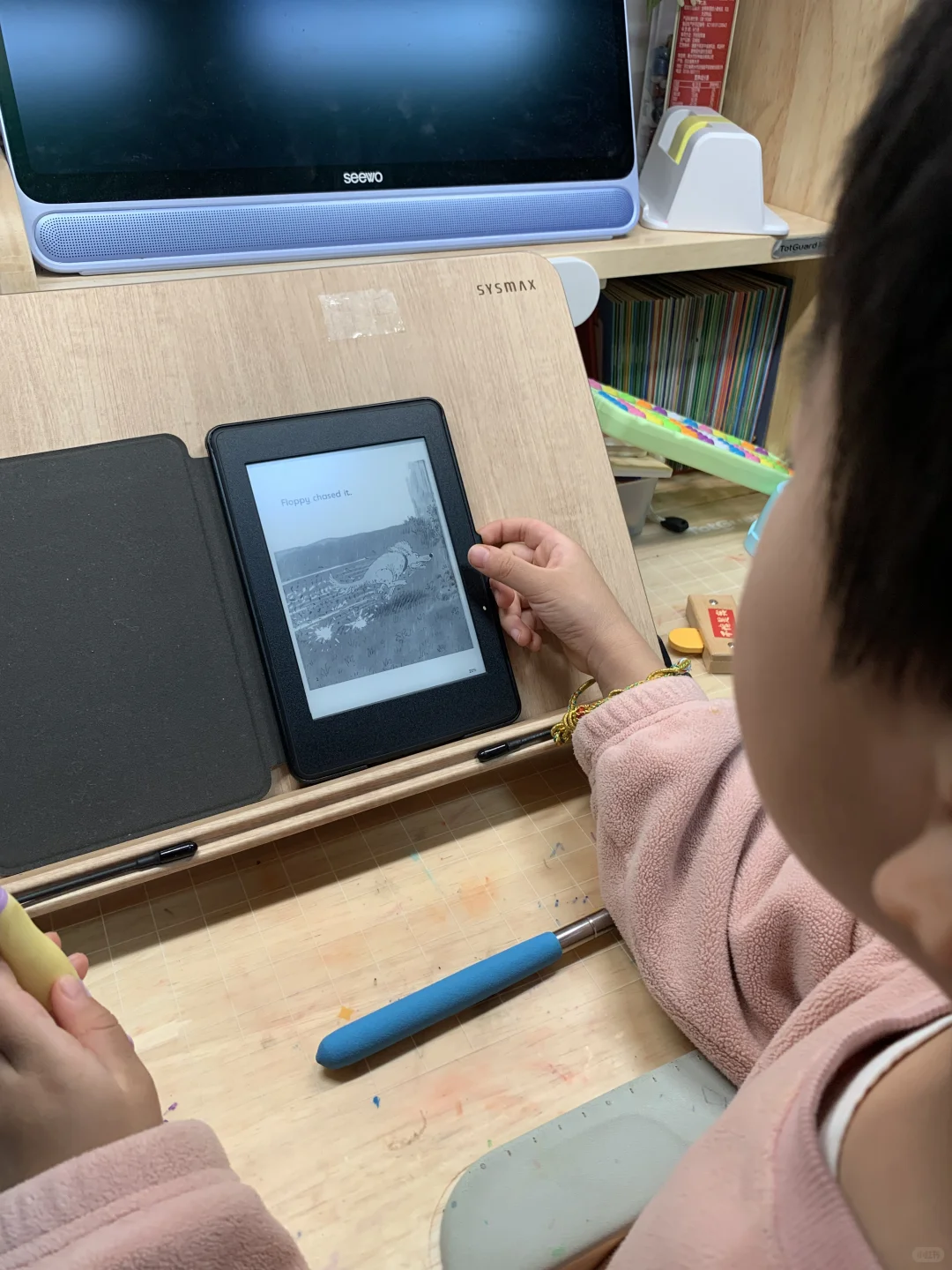 🙏感谢Kindle，让我拥有不伤👀的牛津树