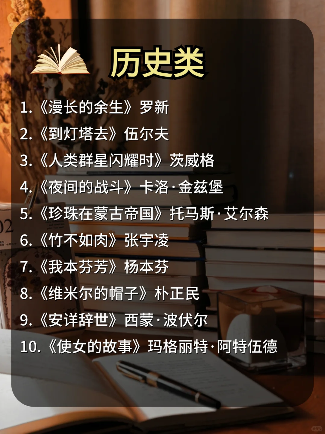 《岩中花述》70本书单，你pick哪一本？