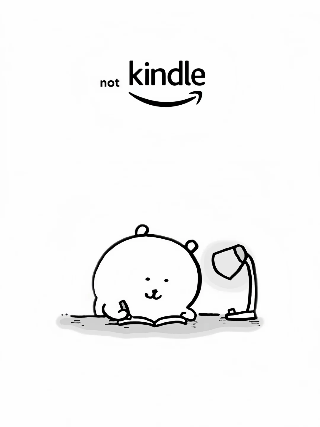 自嘲熊not kindle锁屏壁纸（附教程