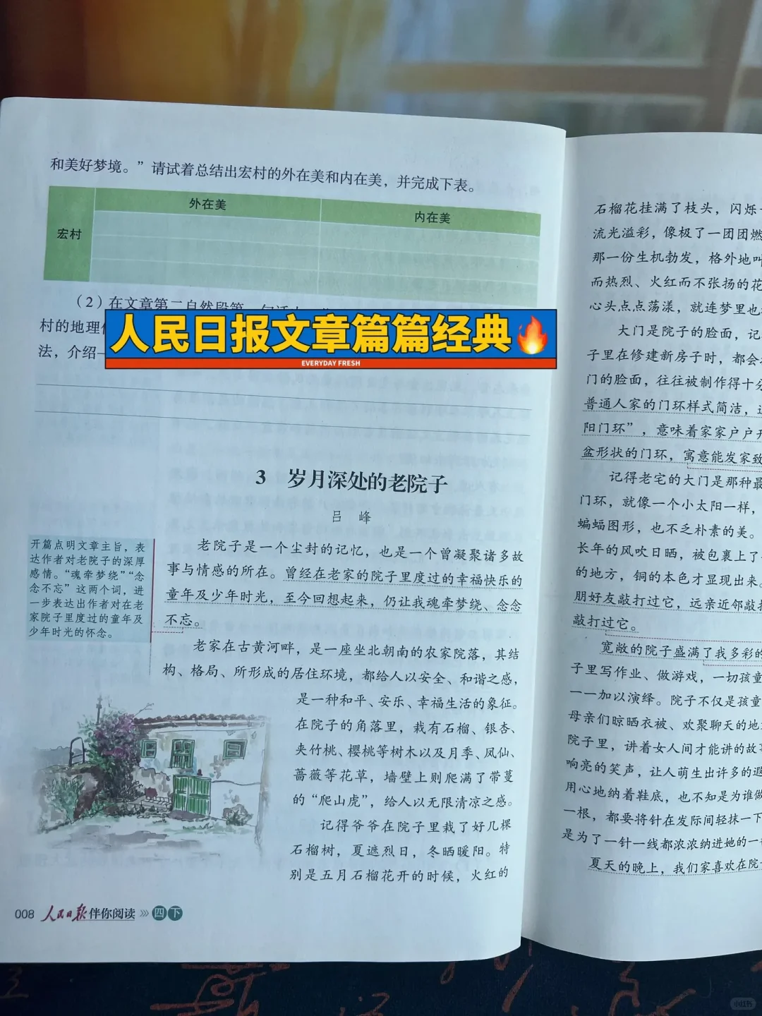 暑假语文学霸必跟随《人民日报》🔥