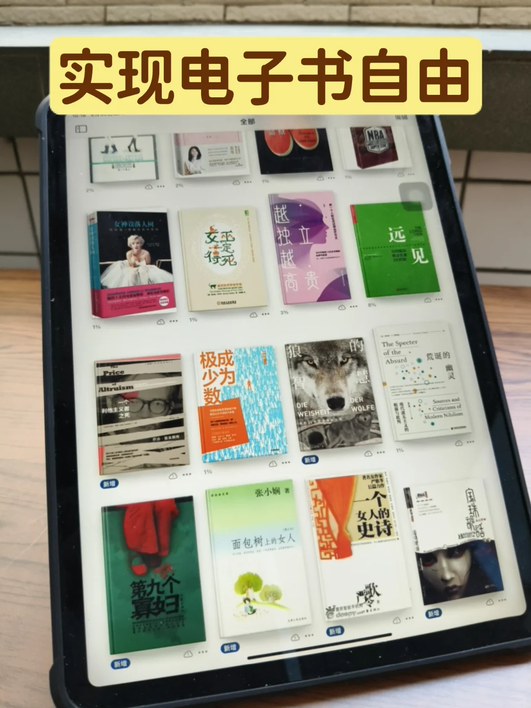 实现电子书自由啦！感谢小红书！！