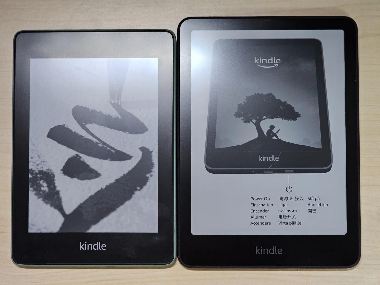 人生中的第三台kindle到了！