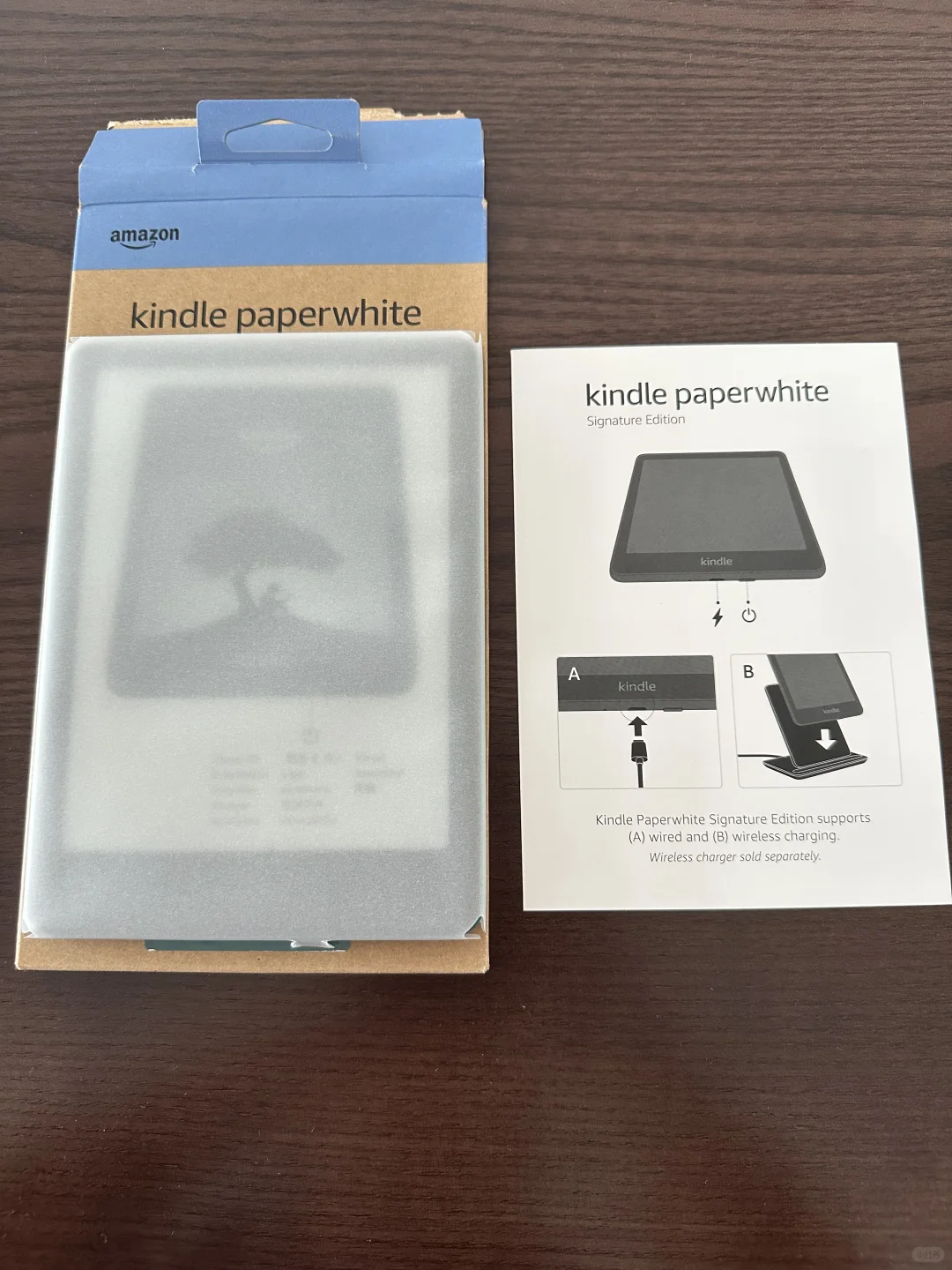 左滑开箱 Kindle kpw6