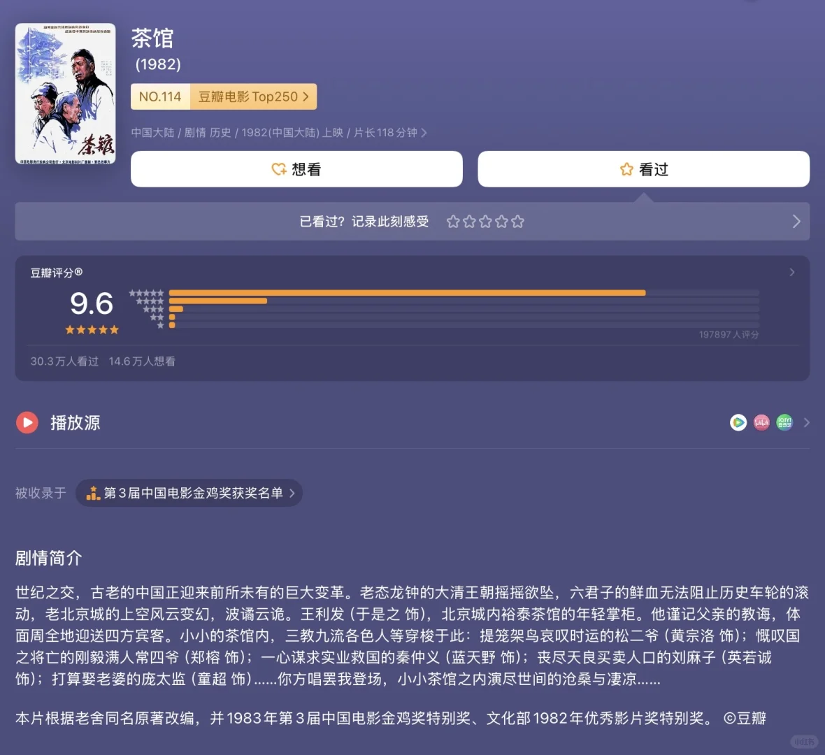 文学考研人必刷的高分电影（当代）🎬：