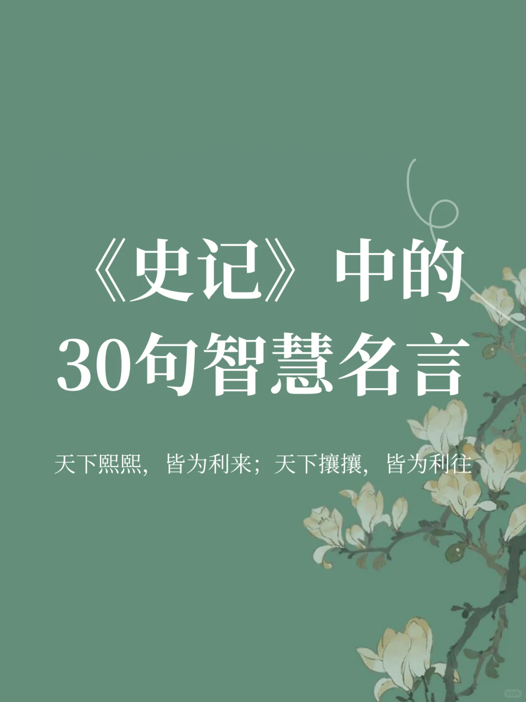 重温史记，感受古人的智慧与洞见💡