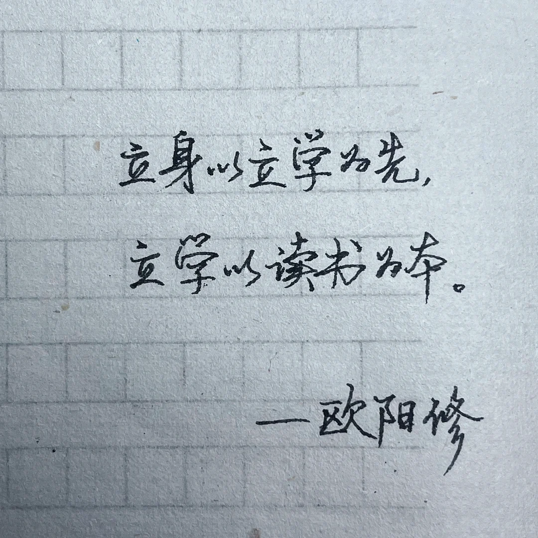 手写|读书名句—雨果：书籍是造就灵魂的工具