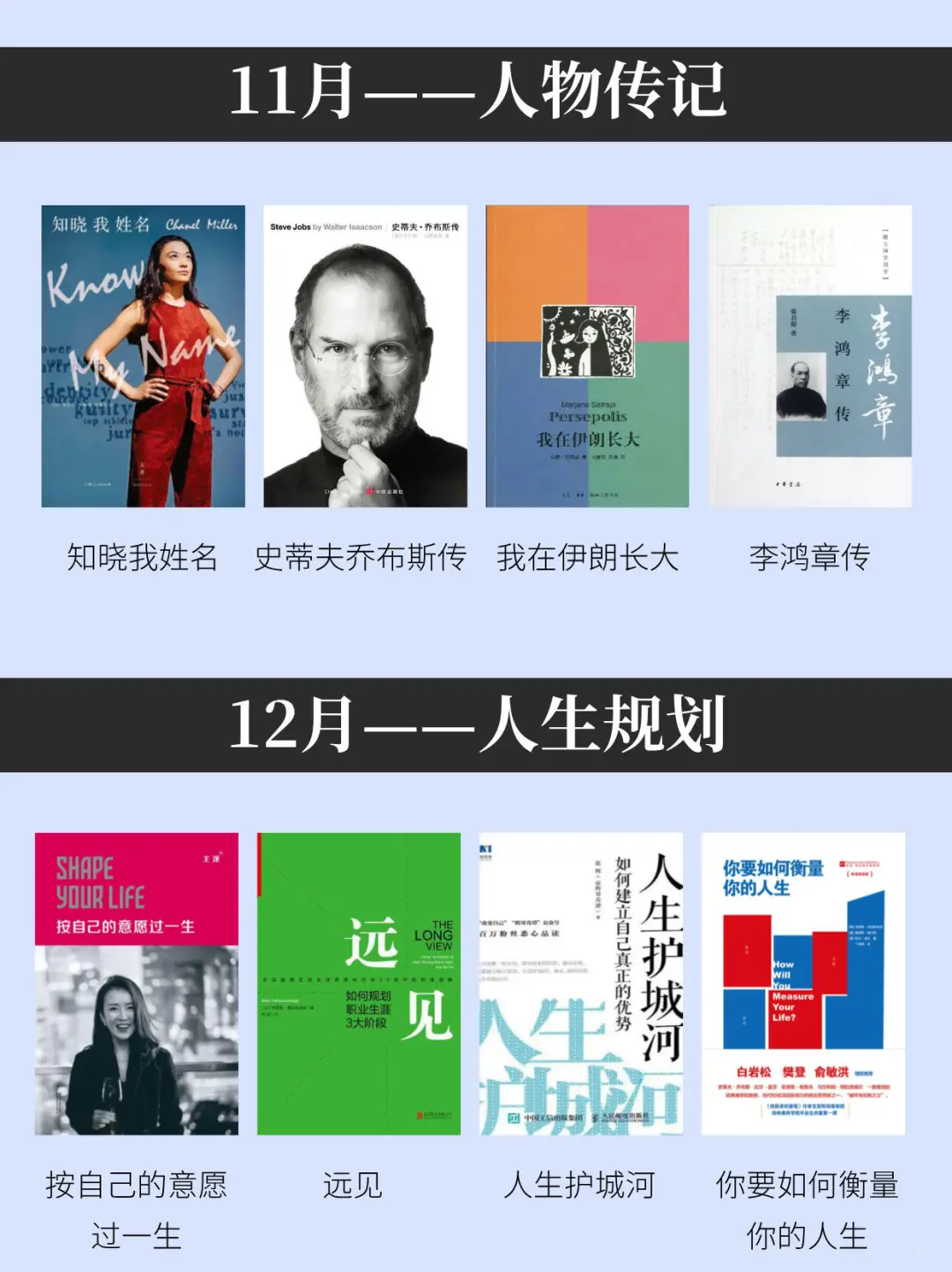 2025年书单📖敢不敢在2025年看完这48本书❓
