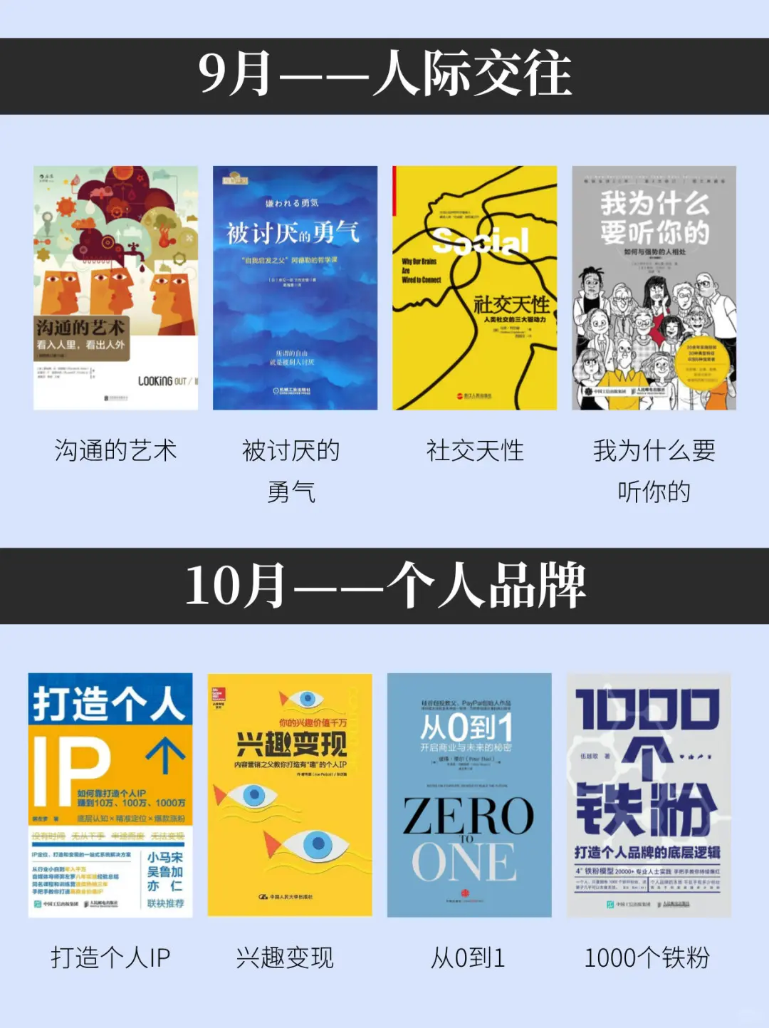 2025年书单📖敢不敢在2025年看完这48本书❓