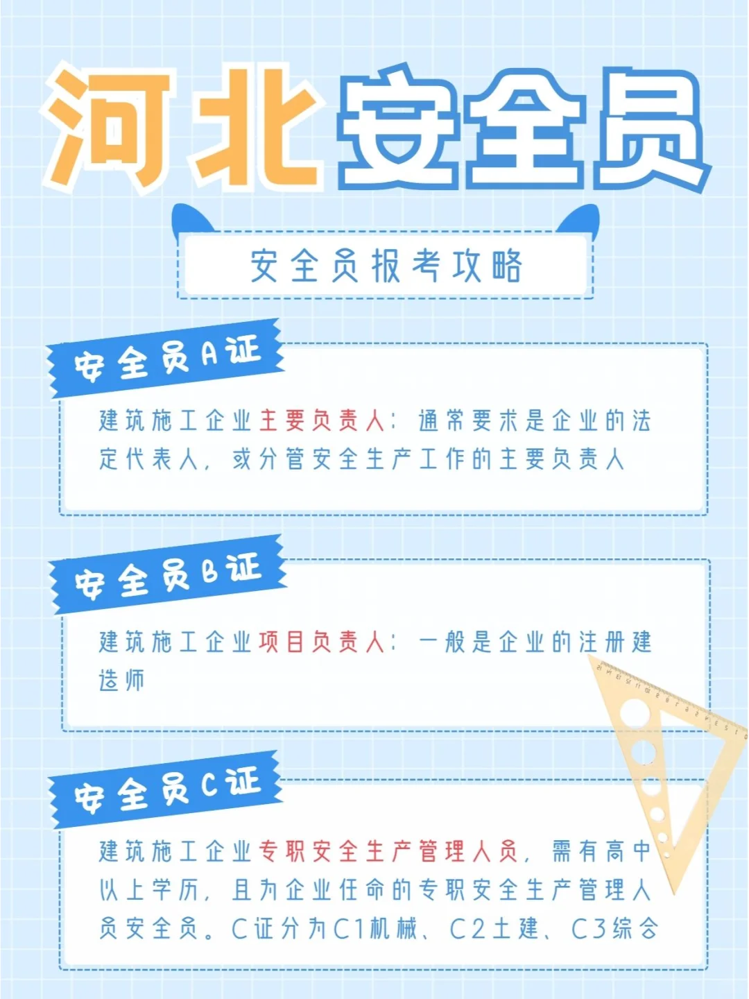 安全员ABC报考攻略