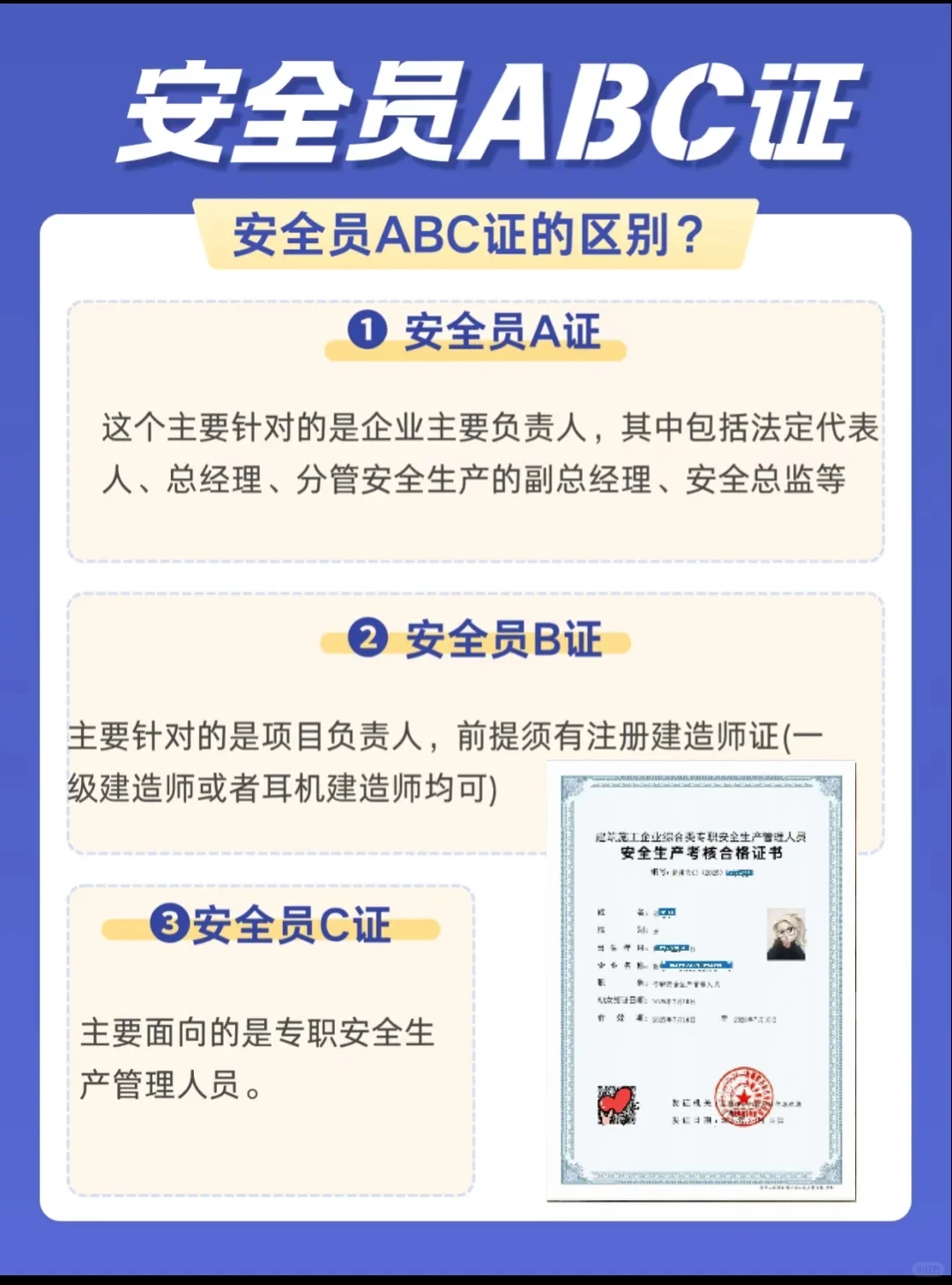 住建厅安全员的区别？安全员备考干货！