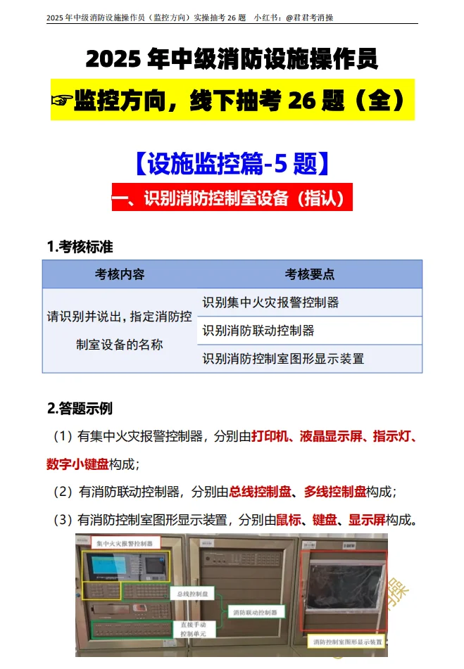 2025消防设施操作员，别盲目跟风报考⁉️