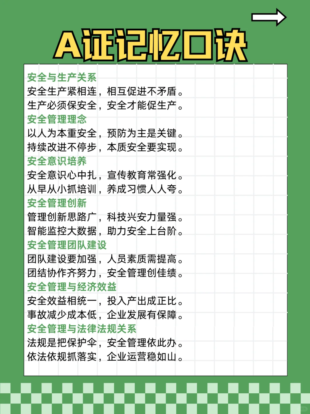 交安A证速记口诀！备考效率翻倍🚀