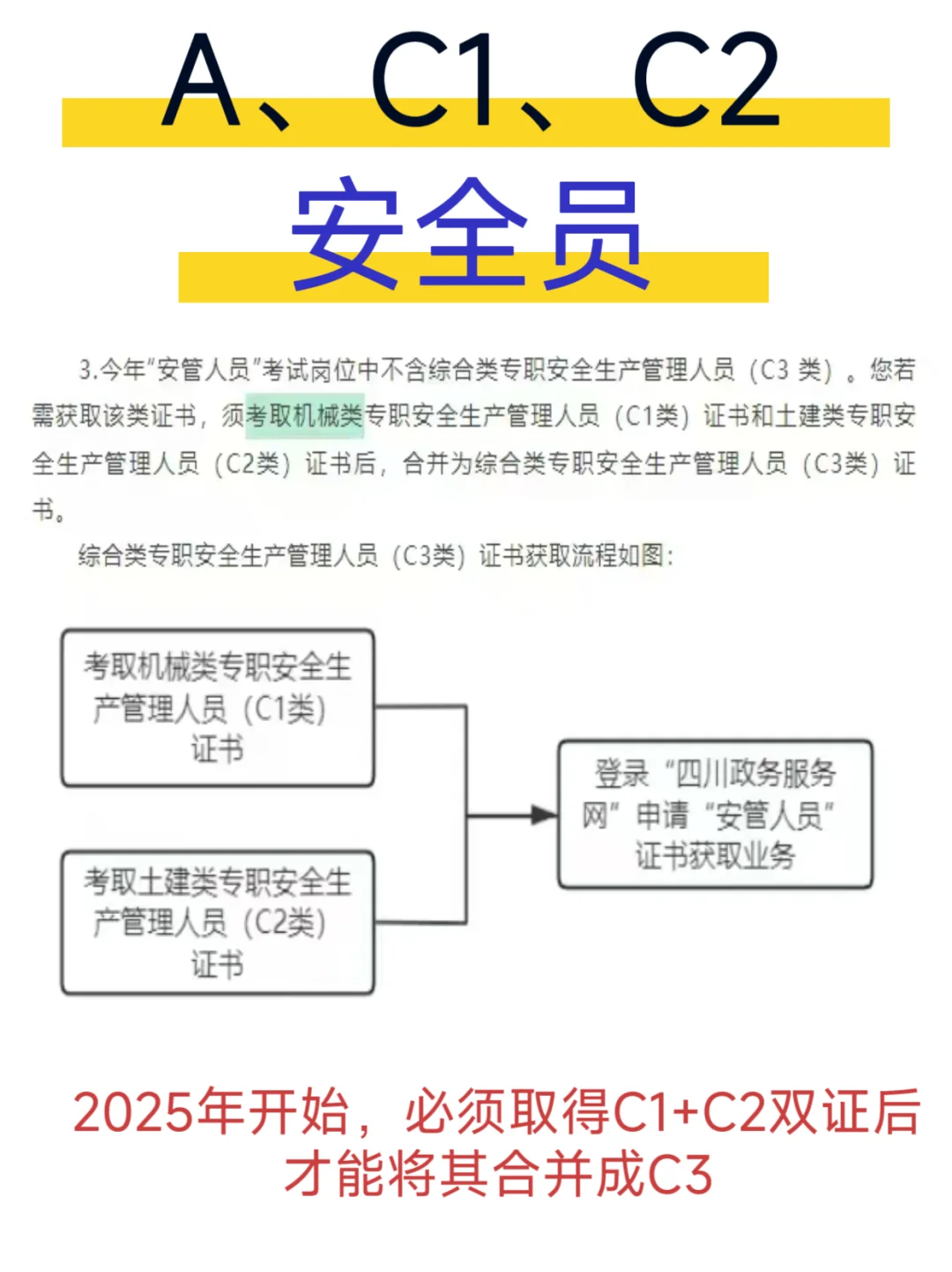 2025年四川报考安全员时间