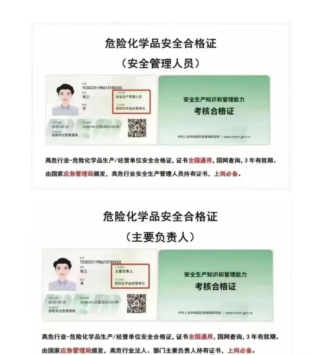 危化品安全管理人员和主要负责人证怎么考？