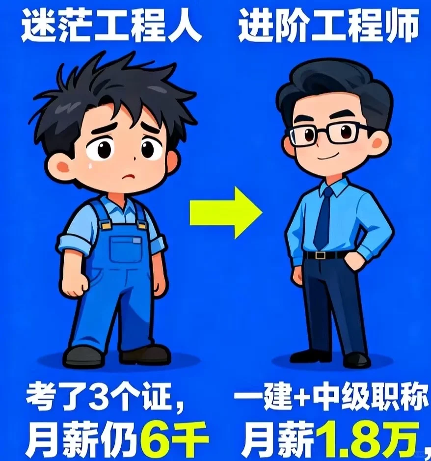 工程人别瞎考证！我的14年经验，只帮你规划涨