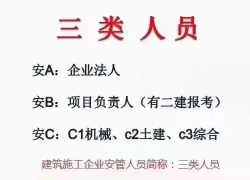 住建厅安全员A/C证书
