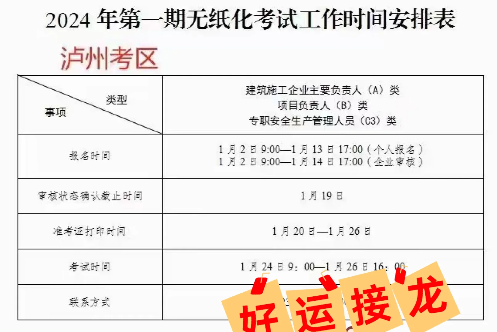 24年第一批次安全员考试你准备好了吗👀