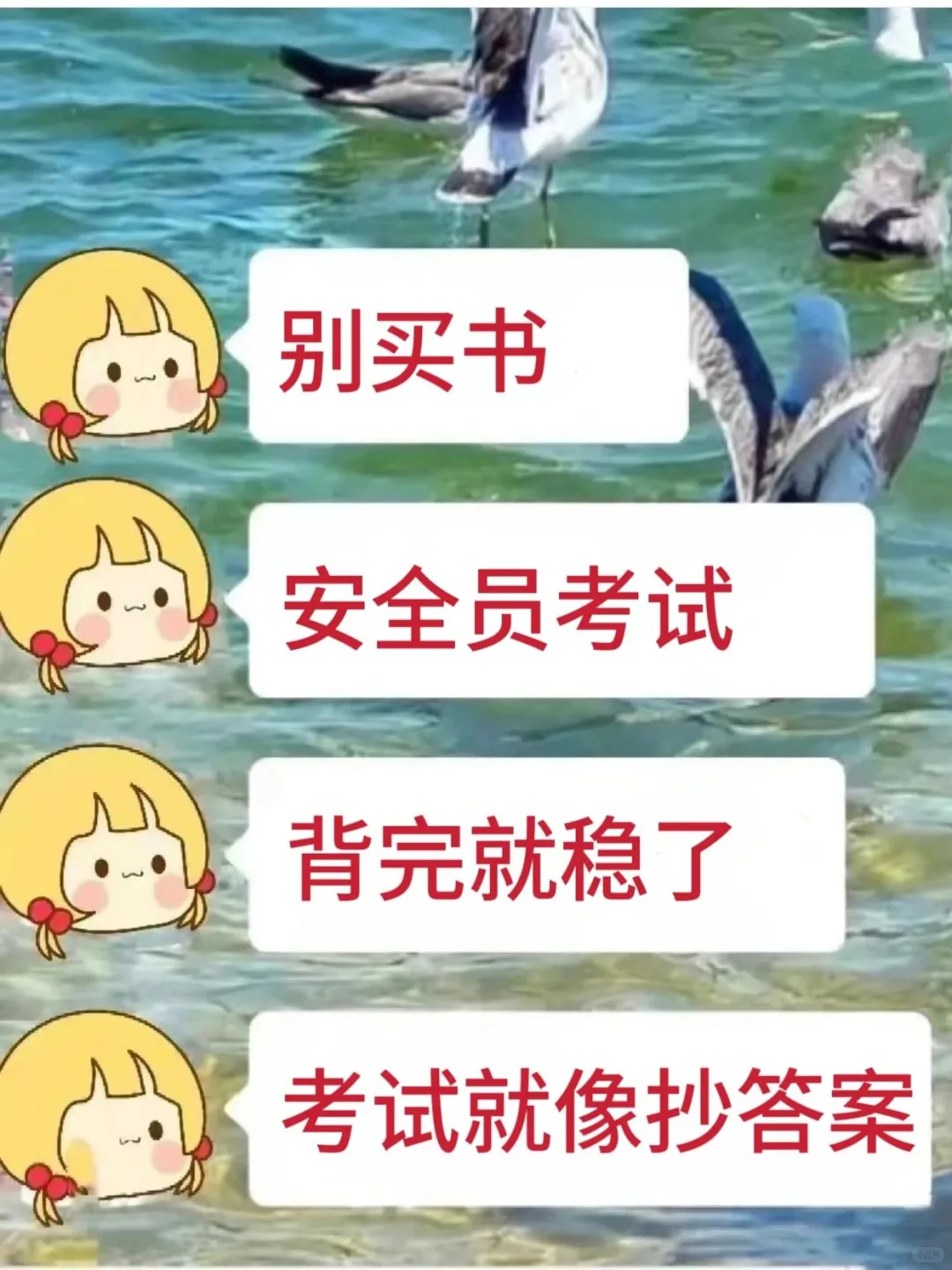 活爹别玩了，安全员考试无非就这些，背完稳！