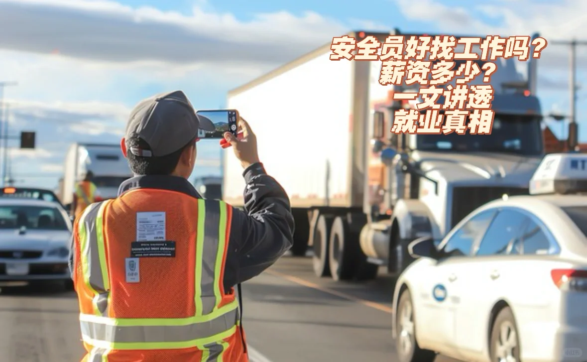 安全员好找工作吗？薪资多少？一文给你讲透