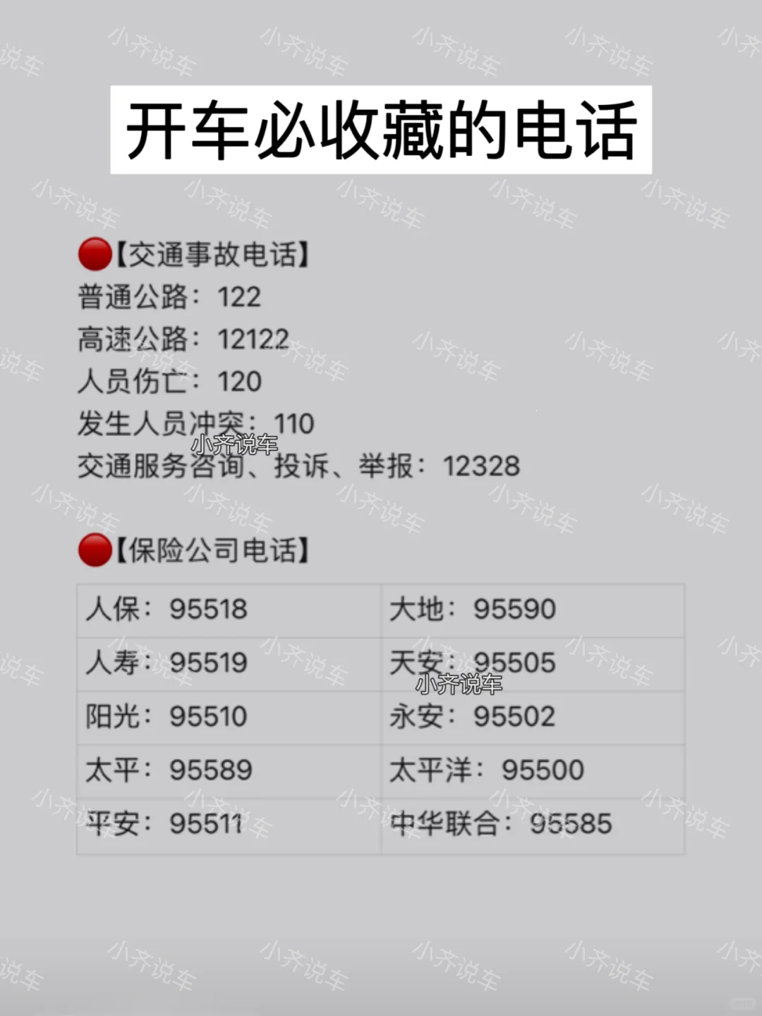 新手不会处理事故的八大表现，开车必看‼️