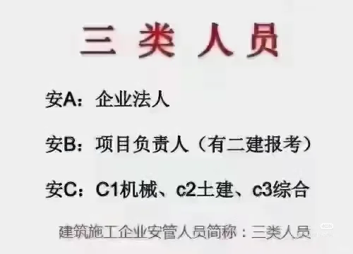 安全员A证C证