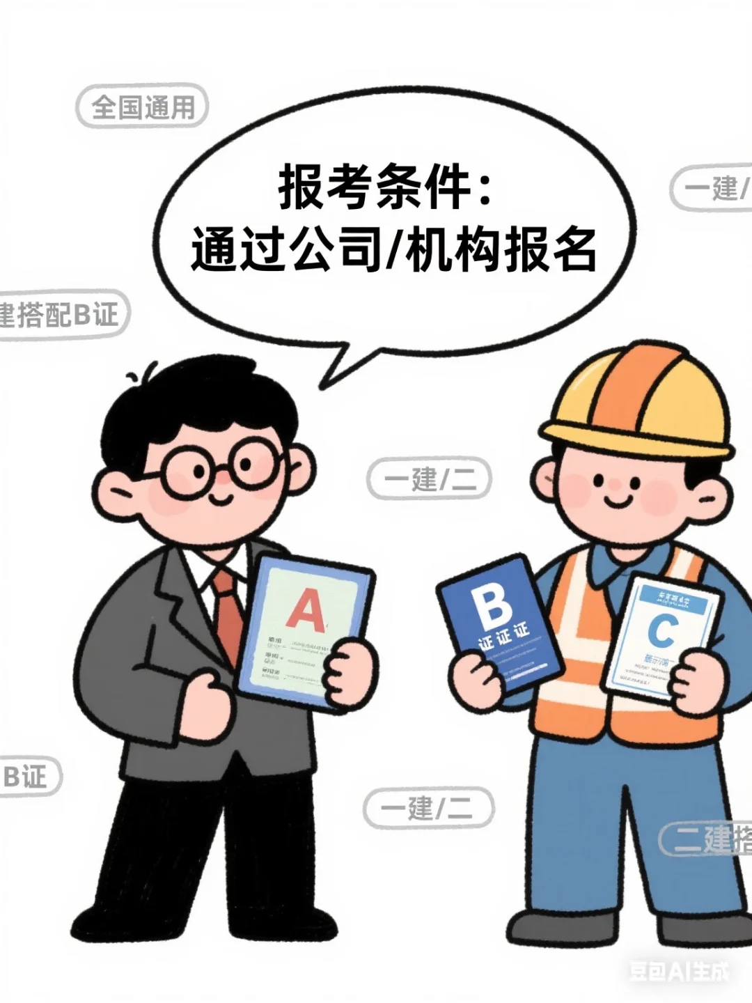 安全员ABC证一篇搞懂！别再傻傻分不清啦