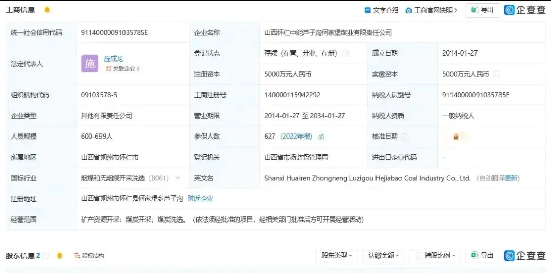 山西怀仁何家堡煤矿频现安全违规：刚领许可