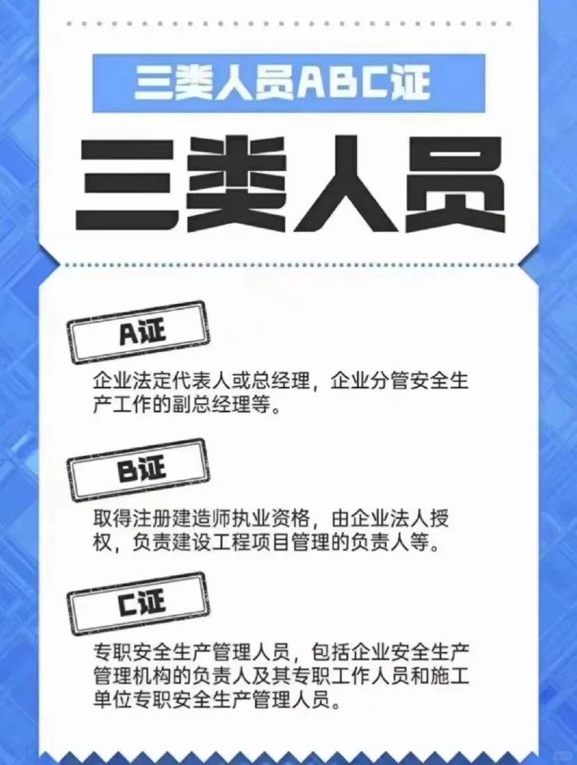 三类人员的作用