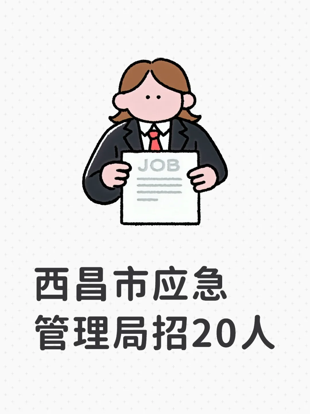 西昌市应急管理局招20人