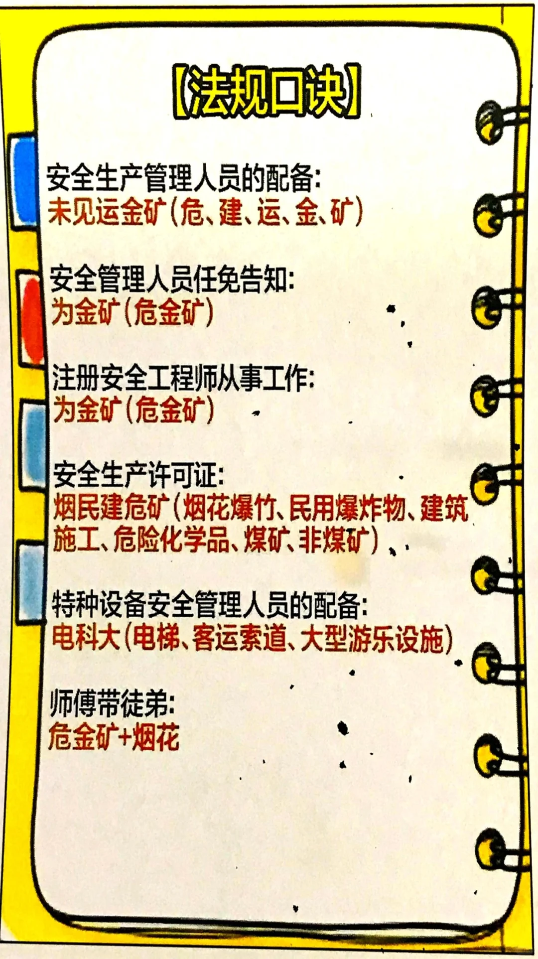 注安考试倒计时47天《法规》口诀