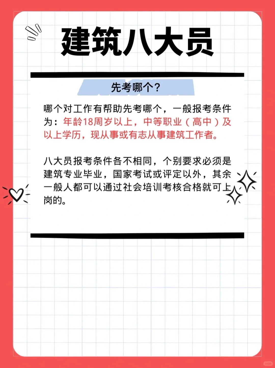 👉🏻关于建筑八大员的这些事你知道吗？