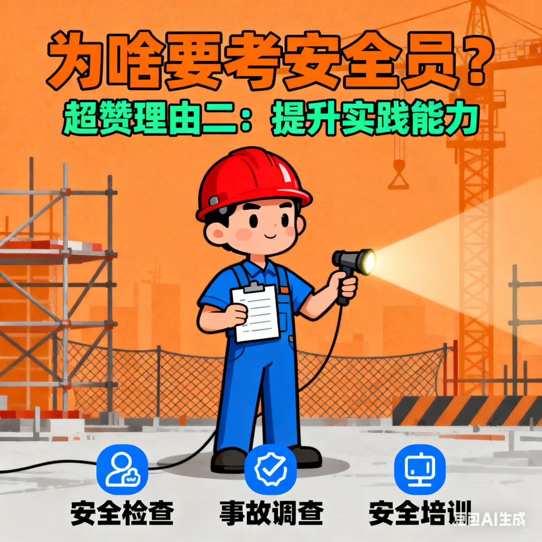 必看！考安全员的N个理由，错过拍大腿