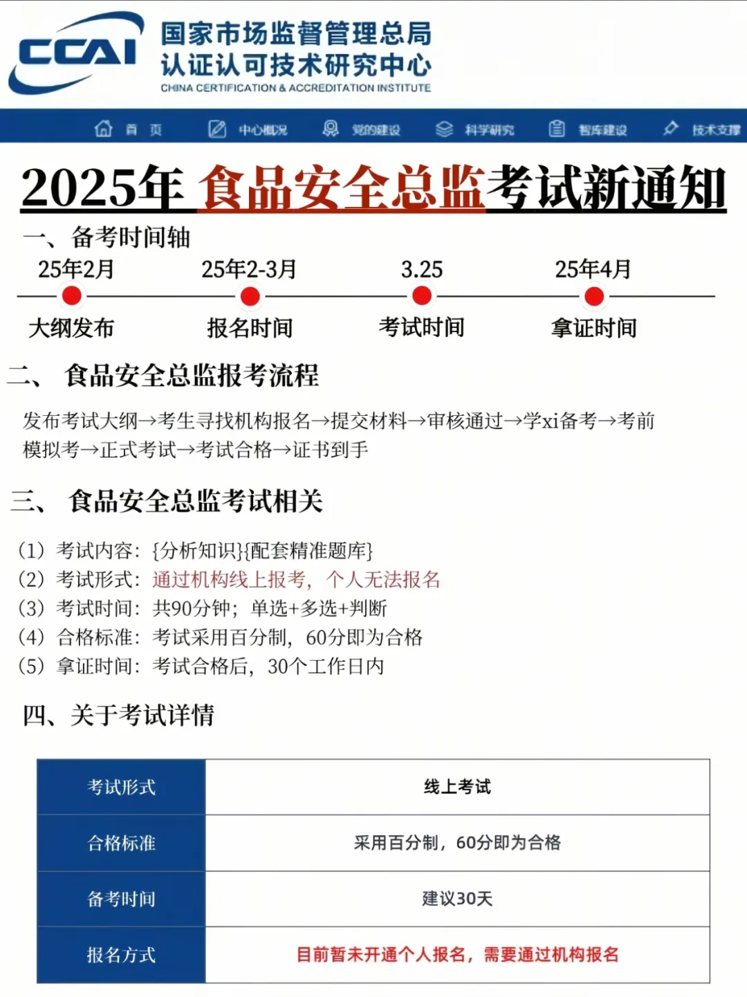 食品安全员监怎么考？抓紧看