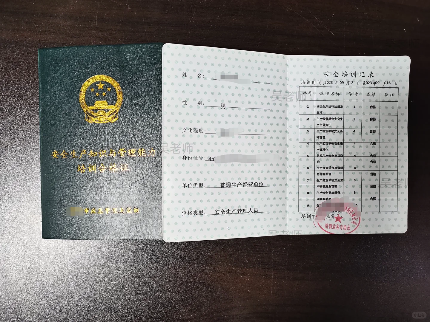 应急局的安全员有多少种？