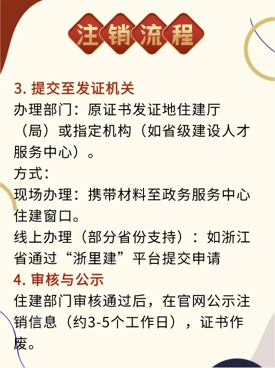 离职必看！建筑安全员C证注销详细步骤✅
