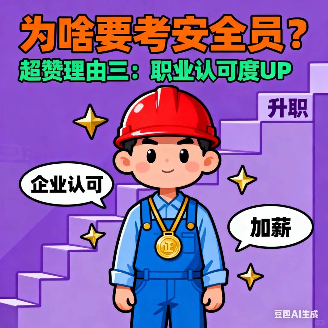 必看！考安全员的N个理由，错过拍大腿