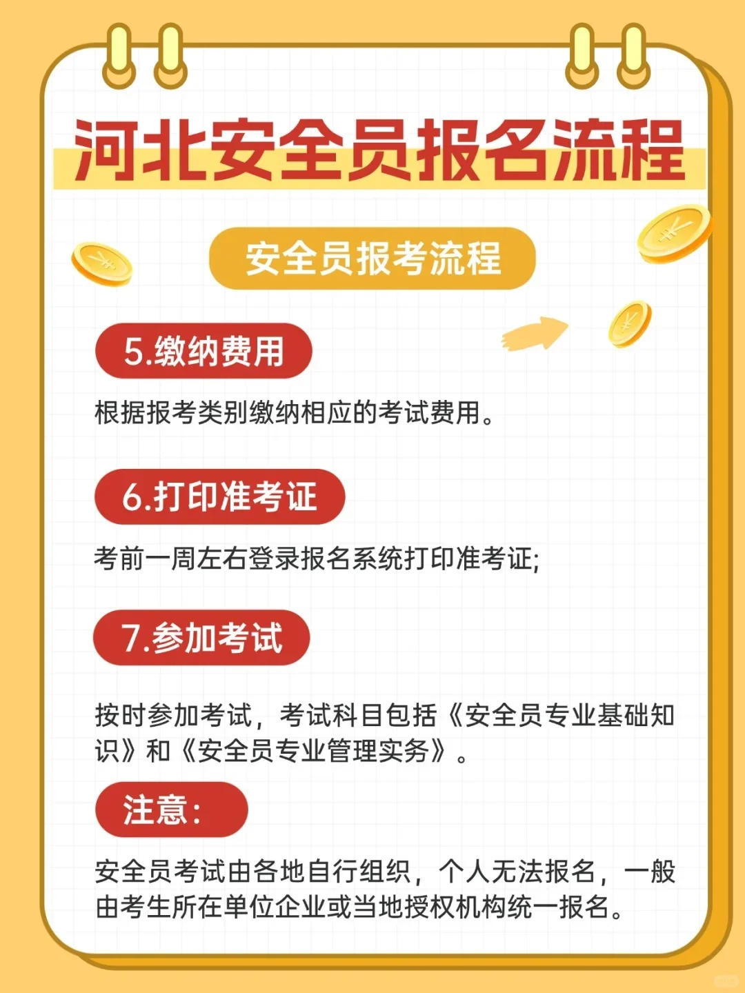 河北邯郸安全员报考流程！