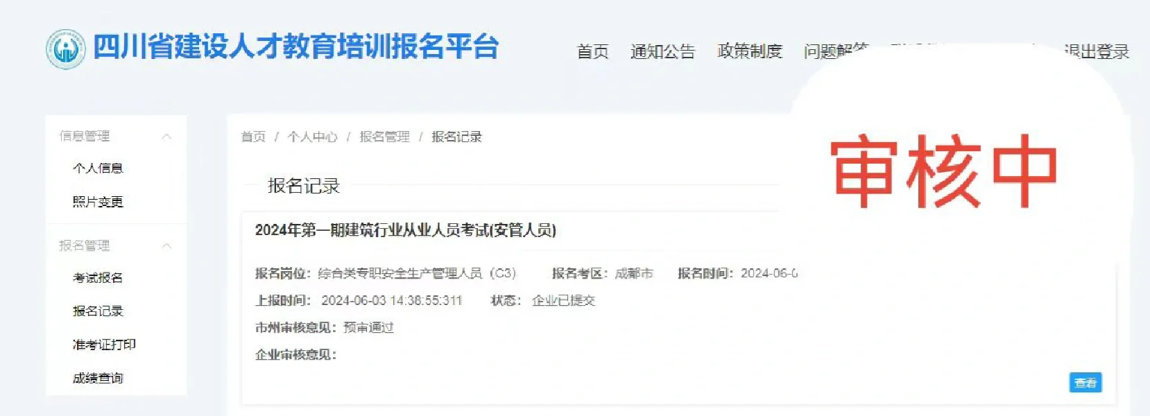 安全员审核的不同状态，你是哪一种？